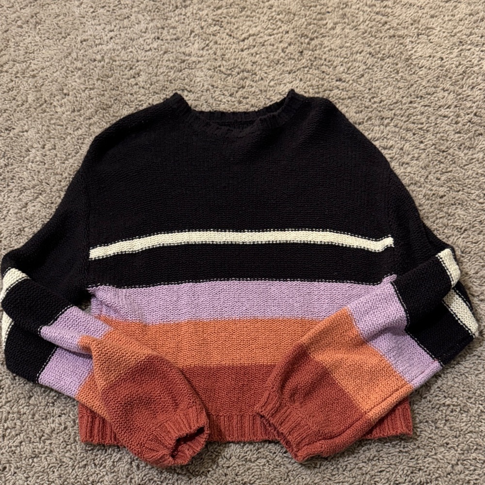 Billabong Striped Multicolor Women's Sweater